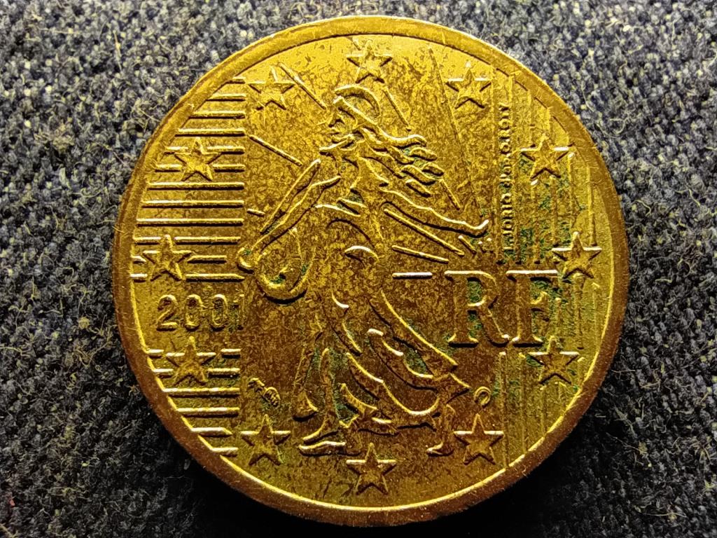 Franciaorsz&aacute;g &Ouml;t&ouml;tdik K&ouml;zt&aacute;rsas&aacute;g (1958-) 50 Euro Cent 