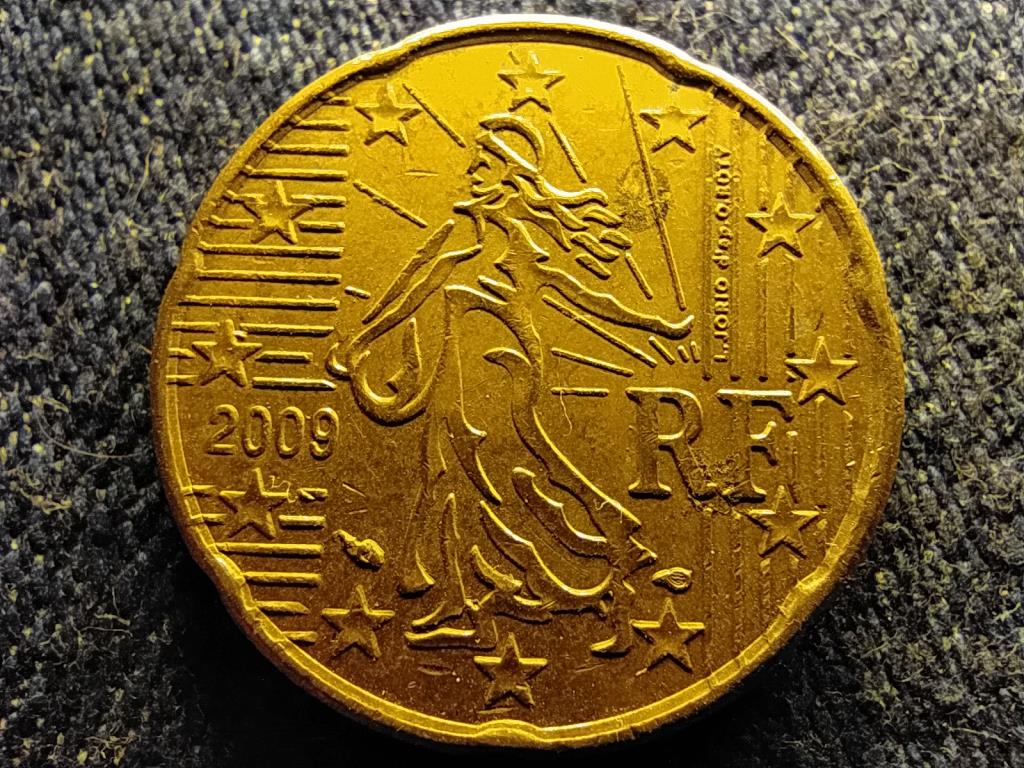 Franciaorsz&aacute;g &Ouml;t&ouml;tdik K&ouml;zt&aacute;rsas&aacute;g (1958-) 20 Euro Cent 