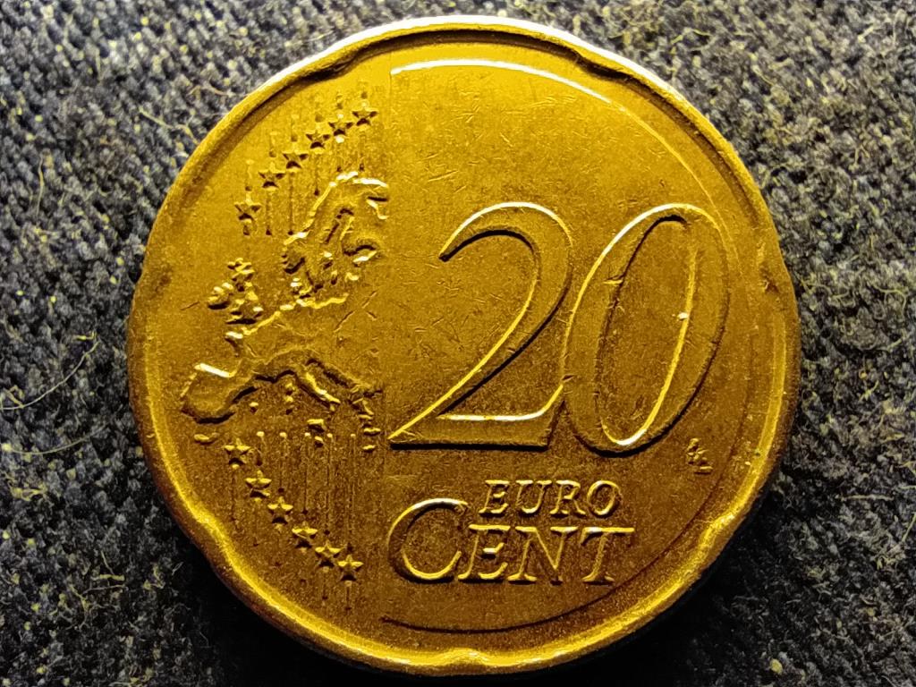 Franciaorsz&aacute;g &Ouml;t&ouml;tdik K&ouml;zt&aacute;rsas&aacute;g (1958-) 20 Euro Cent 