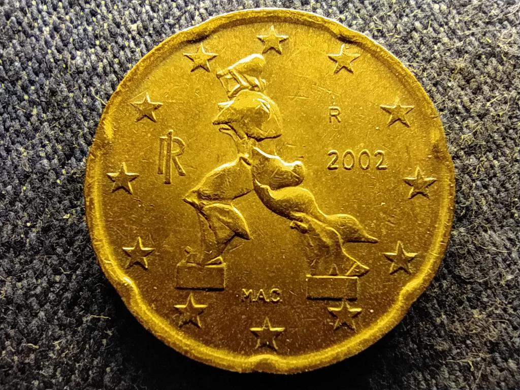 Olaszorsz&aacute;g K&ouml;zt&aacute;rsas&aacute;g (1946-) 2002-2007 20 Euro Cent 
