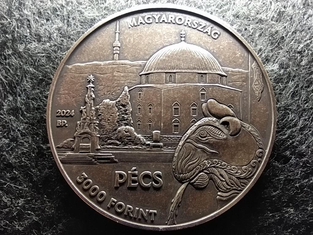 Magyarorsz&aacute;g Baranya v&aacute;rmegye, P&eacute;cs 3000 Forint 