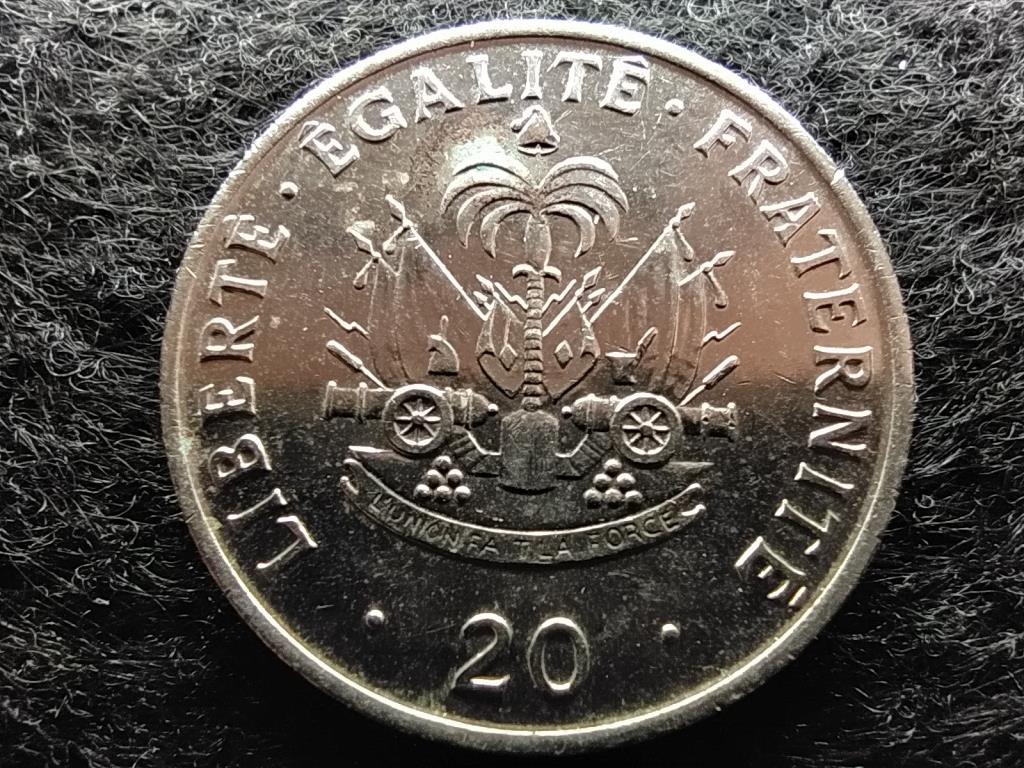 Haiti Harmadik K&ouml;zt&aacute;rsas&aacute;g (1986-) 20 Centime 