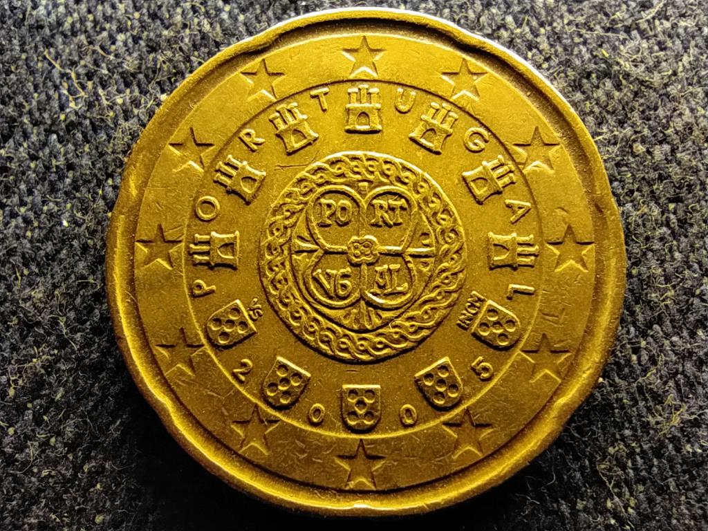 Portug&aacute;lia Harmadik K&ouml;zt&aacute;rsas&aacute;g (1974-) 20 Euro Cent 