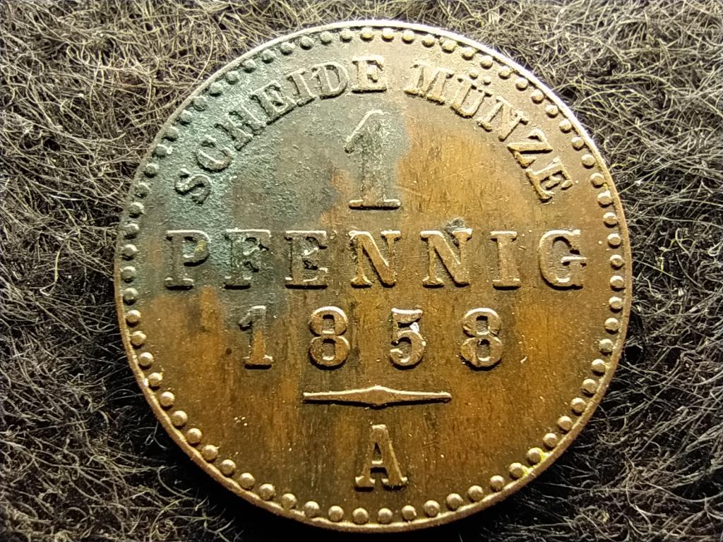 N&eacute;met &Aacute;llamok Sz&aacute;sz-Weimar-Eisenach Nagyhercegs&eacute;g S&aacute;ndor K&aacute;roly (1853-1901) 1 Pfennig 