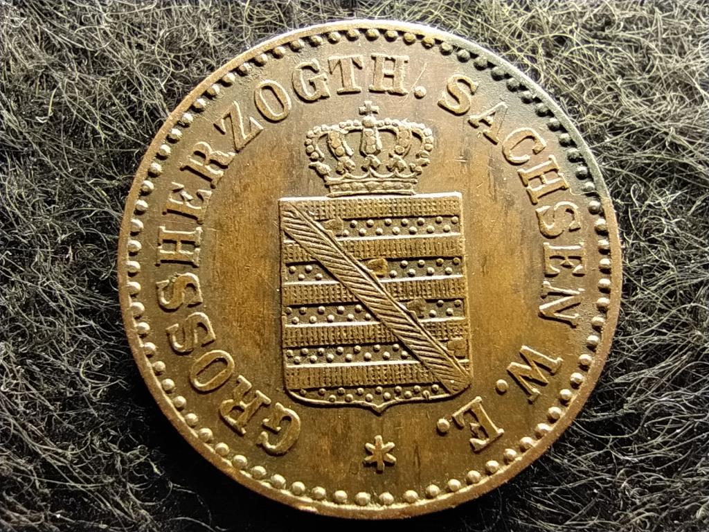 N&eacute;met &Aacute;llamok Sz&aacute;sz-Weimar-Eisenach Nagyhercegs&eacute;g S&aacute;ndor K&aacute;roly (1853-1901) 1 Pfennig 