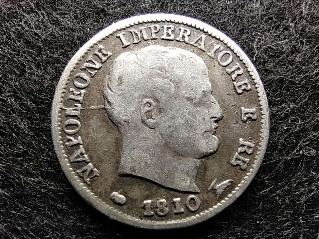 Olaszorsz&aacute;g I. Nap&oacute;leon (1805-1814) .900 Ez&uuml;st 5 Soldo 