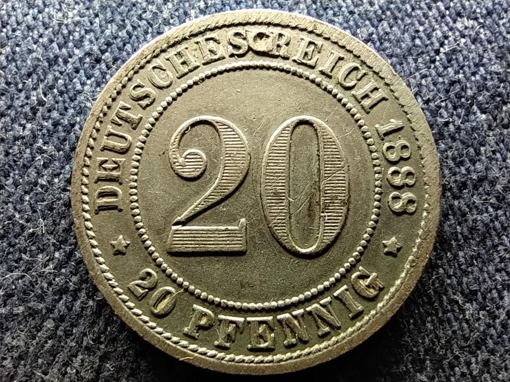 N&eacute;metorsz&aacute;g I. Vilmos (1871-1888) 20 Pfennig 