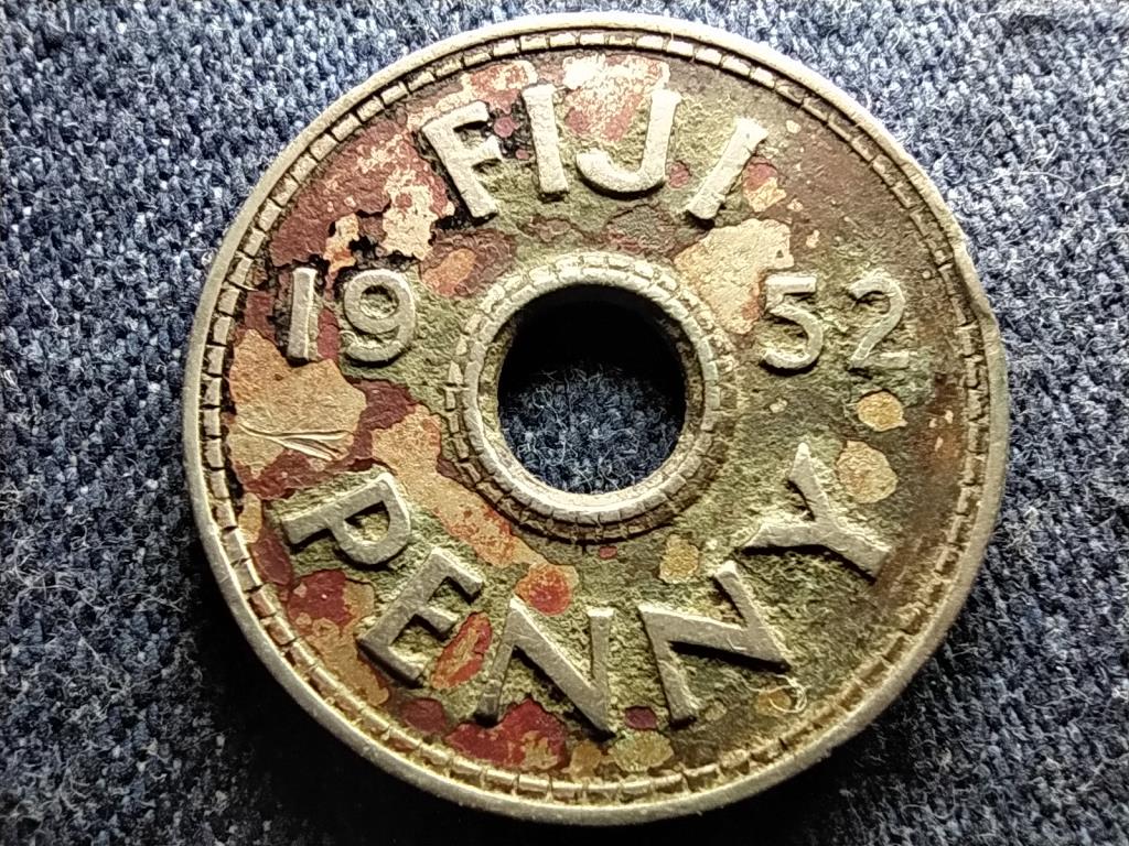 Fidzsi-szigetek VI. Gy&ouml;rgy (1936-1952) 1 Penny 