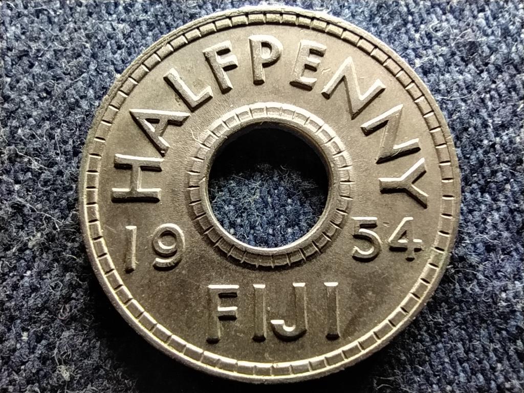 Fidzsi-szigetek II. Erzs&eacute;bet (1952-1976) 1/2 Penny 