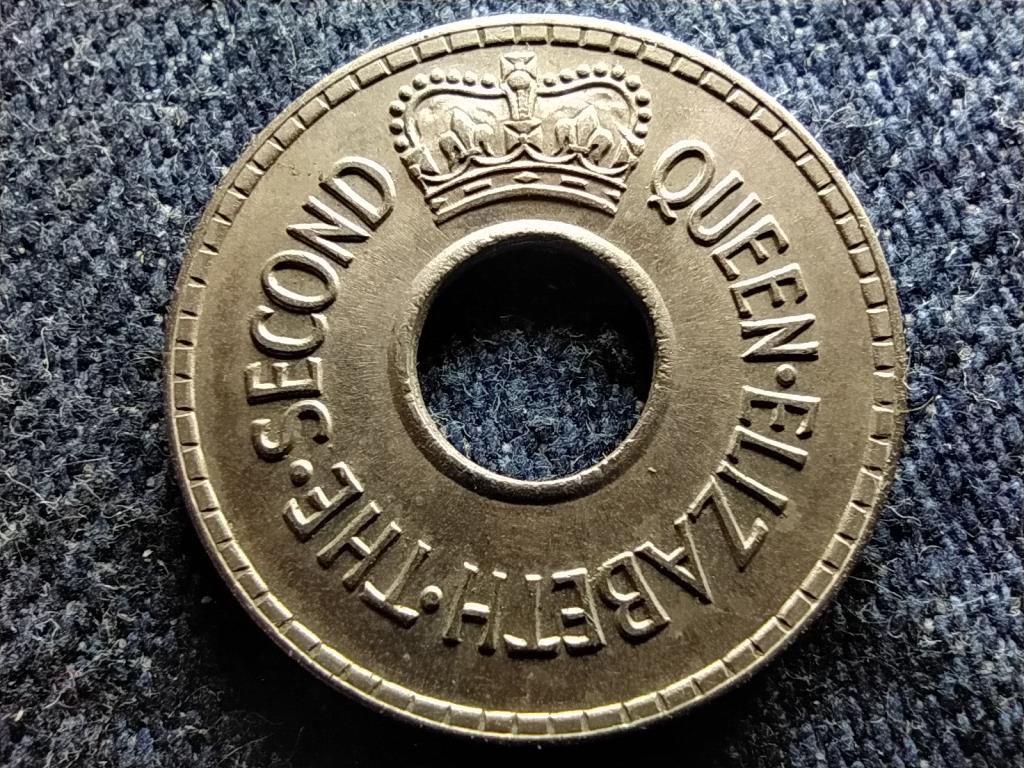 Fidzsi-szigetek II. Erzs&eacute;bet (1952-1976) 1/2 Penny 