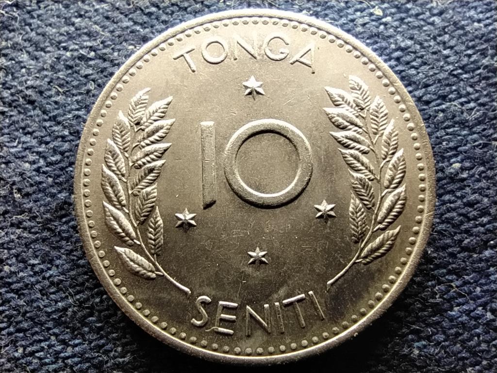 Tonga IV. Tupou Taufa (1965-2006) 10 Seniti 