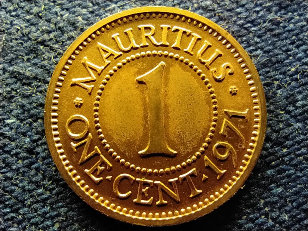 Mauritius II. Erzs&eacute;bet (1952-1960) 1 Cent 