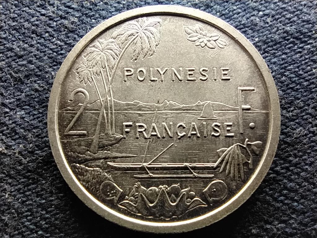Francia Polin&eacute;zia Franciaorsz&aacute;g tengerent&uacute;li ter&uuml;lete (1946-1957) 2 Frank 