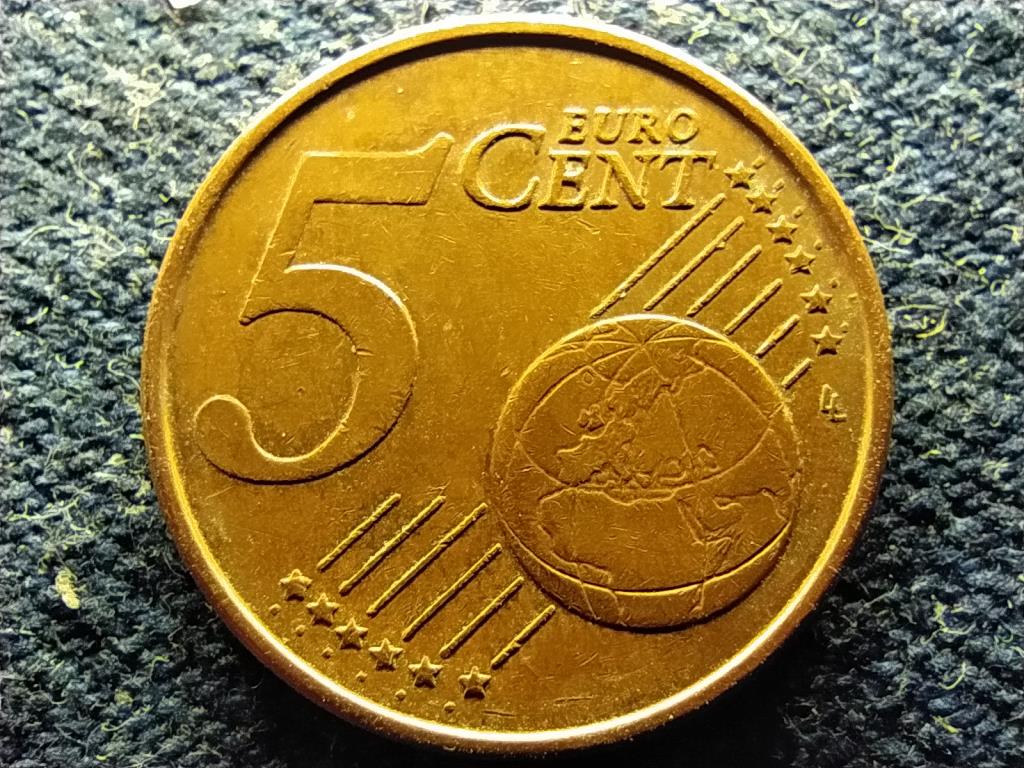 &Eacute;sztorsz&aacute;g K&ouml;zt&aacute;rsas&aacute;g (1991-) 5 euro cent 
