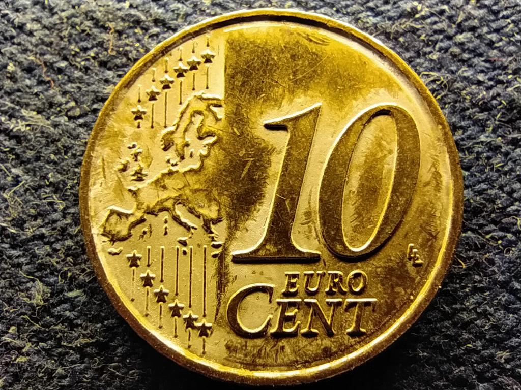 Franciaorsz&aacute;g &Ouml;t&ouml;tdik K&ouml;zt&aacute;rsas&aacute;g (1958-) 10 Euro Cent 