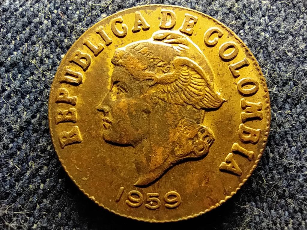 Kolumbia K&ouml;zt&aacute;rsas&aacute;g (1886-) 2 centavo 