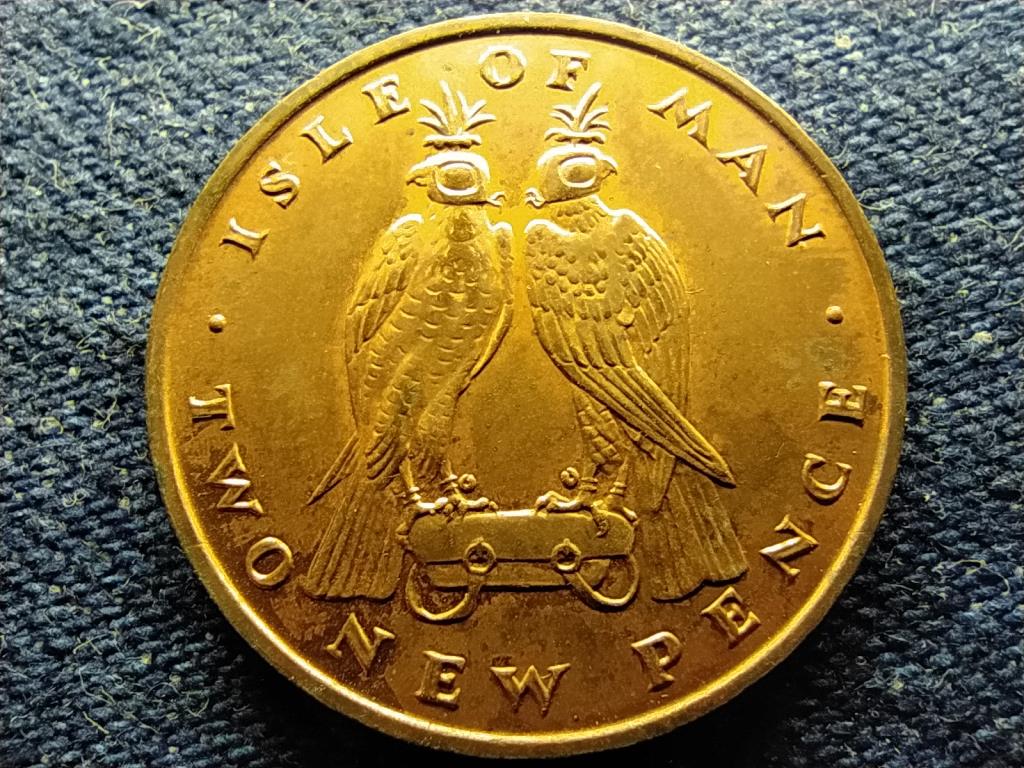 Man-sziget II. Erzs&eacute;bet (1952-2022) 2 &Uacute;j Penny 