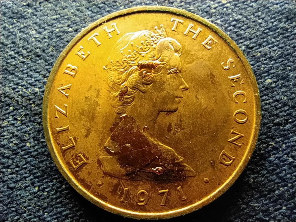 Man-sziget II. Erzs&eacute;bet (1952-2022) 2 &Uacute;j Penny 