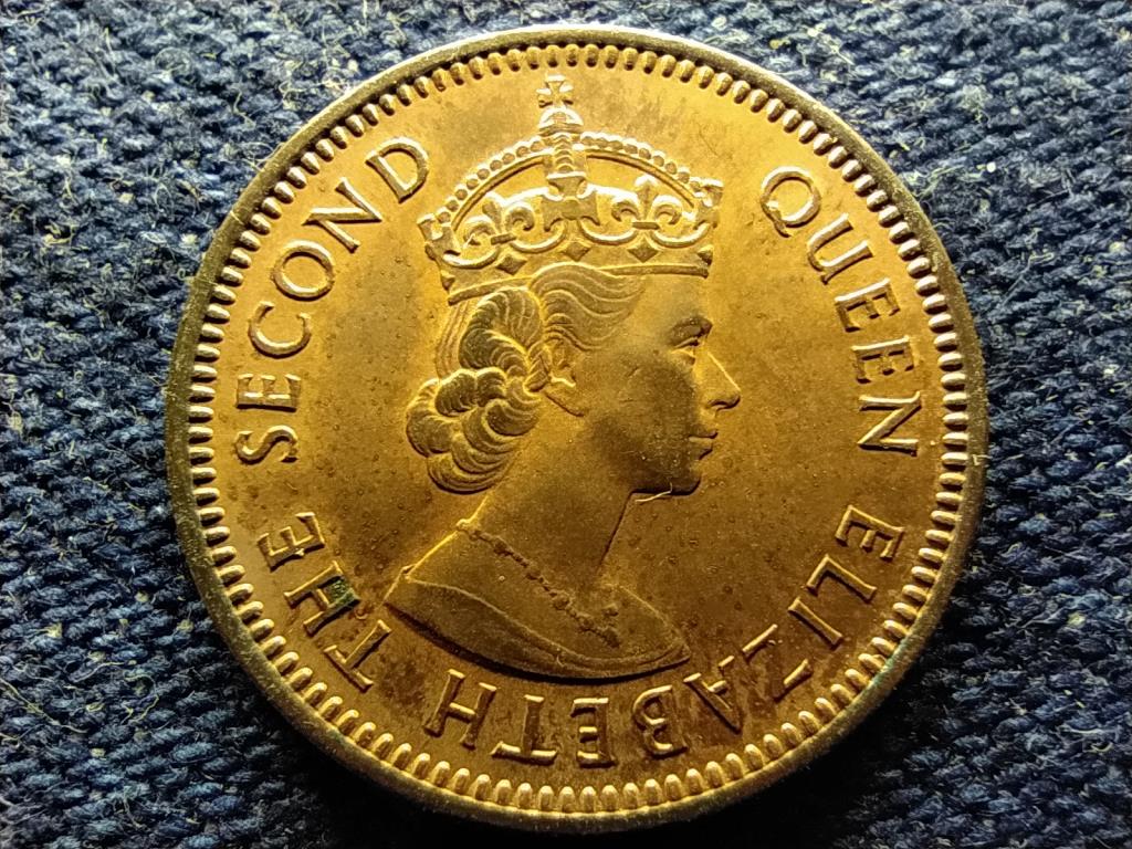 Kelet-karibi &Aacute;llamok Szervezete II. Erzs&eacute;bet (1952-2022) 1/2 Cent 