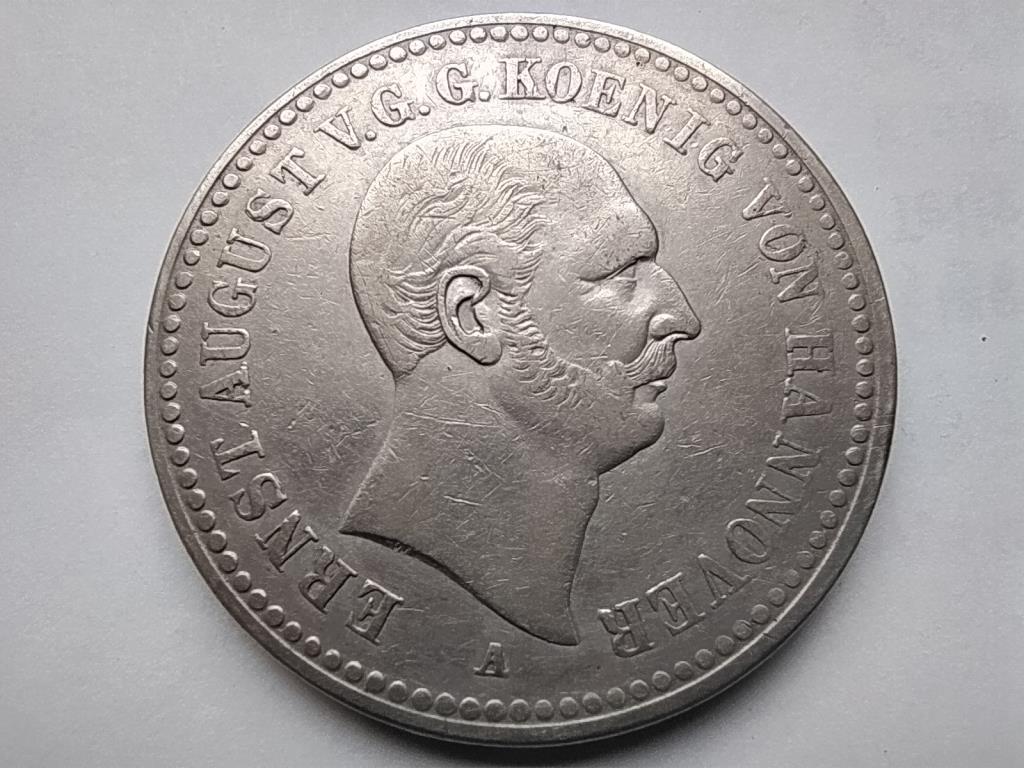 Hannover I. Erneszt &Aacute;gost (1837-1851) .993 Ez&uuml;st 1 tall&eacute;r 