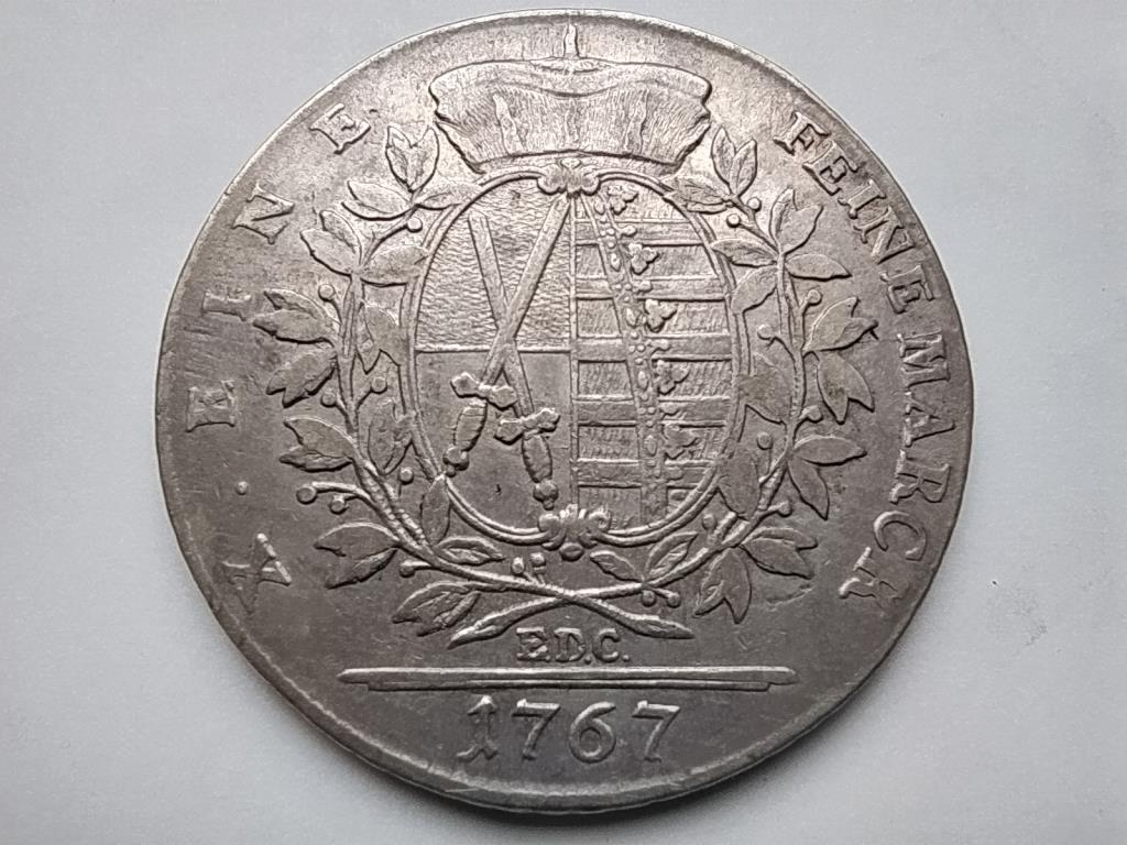 N&eacute;met &Aacute;llamok Sz&aacute;sz Kir&aacute;lys&aacute;g III. Frigyes &Aacute;gost (1763-1806) .833 Ez&uuml;st 1 konvenci&oacute;stall&eacute;r 