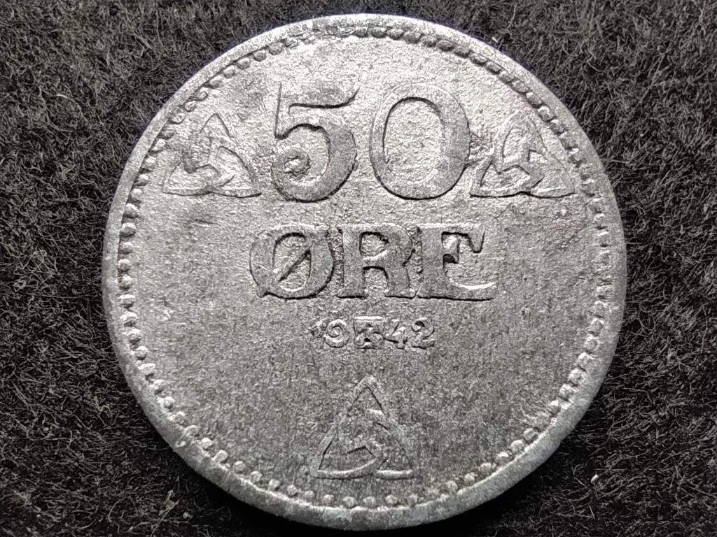Norv&eacute;gia N&eacute;met megsz&aacute;ll&aacute;s (1941-1945) 50 &Ouml;re 