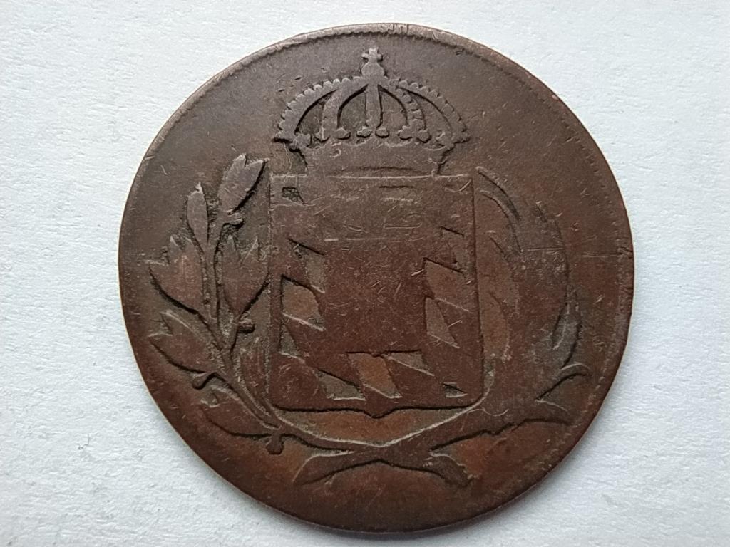 N&eacute;met &Aacute;llamok Bajororsz&aacute;g I. Miksa (1806-1825) 1 Krajc&aacute;r 
