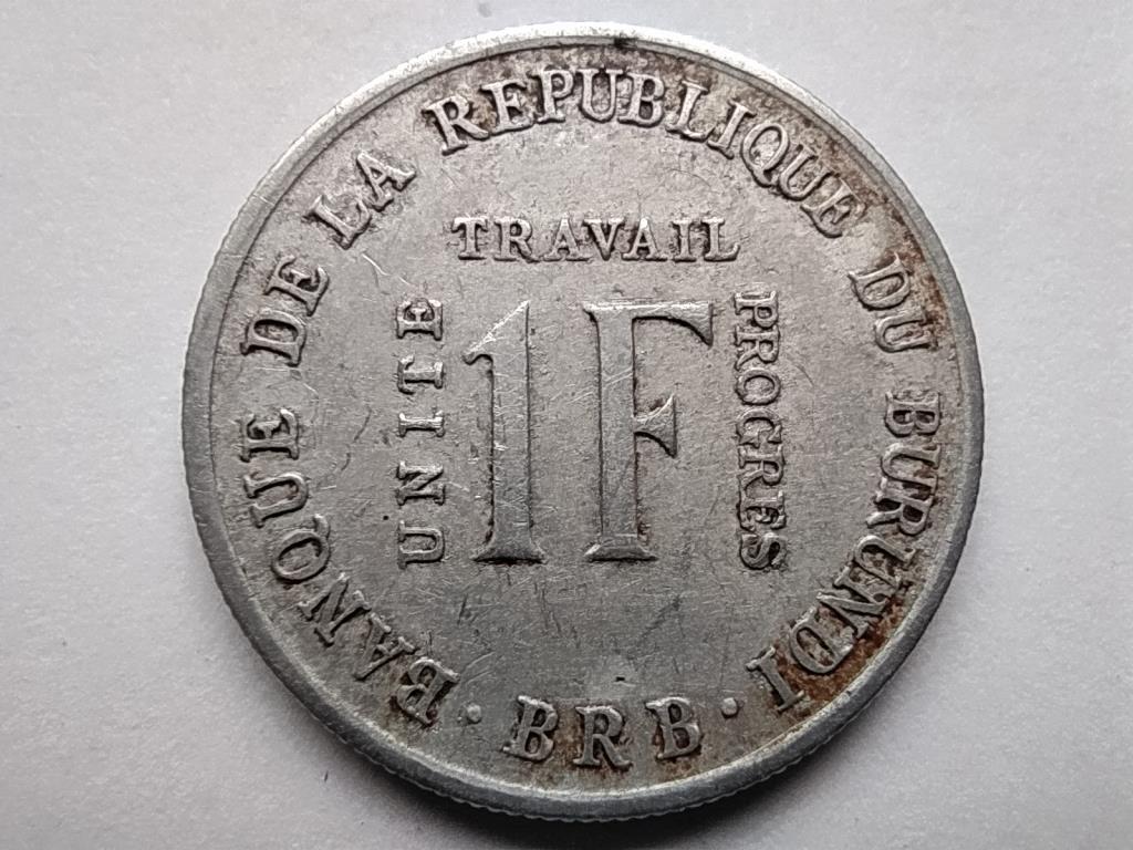 Burundi K&ouml;zt&aacute;rsas&aacute;g (1966-) 1 Frank 