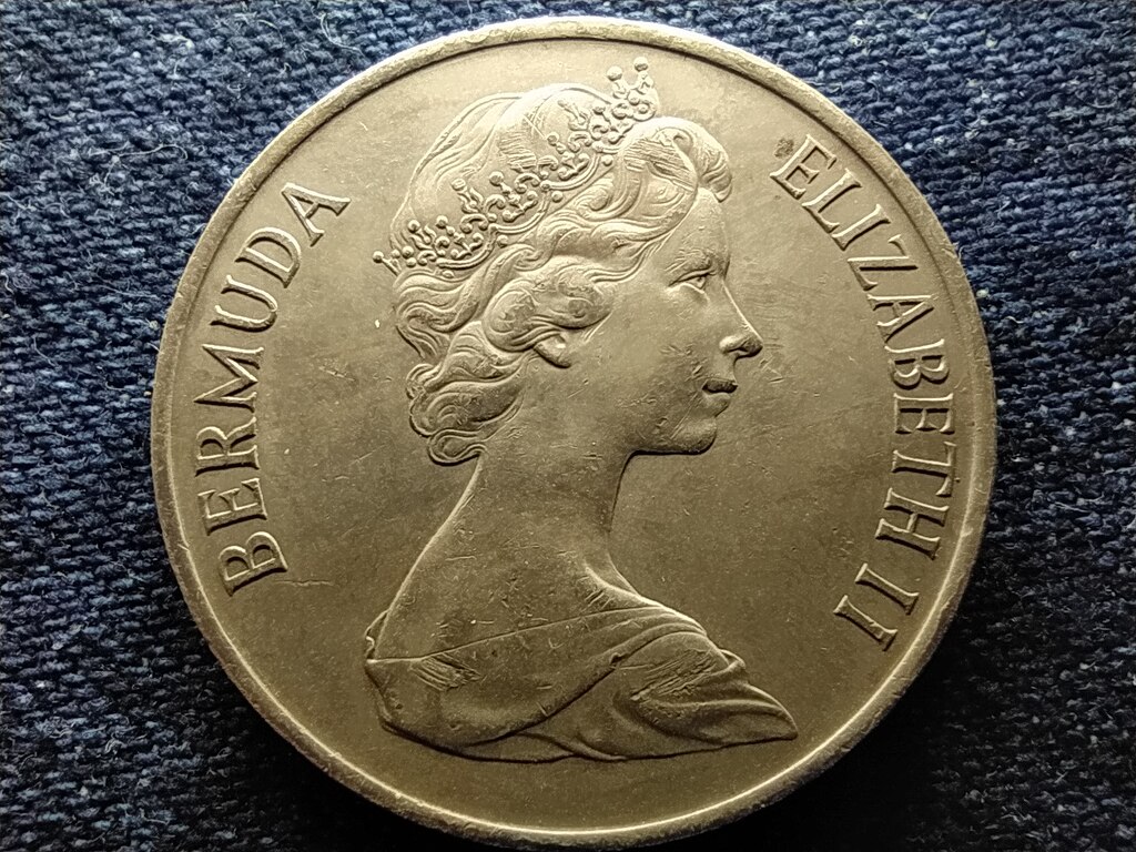 Bermuda II. Erzs&eacute;bet (1952-1961) 50 Cent 