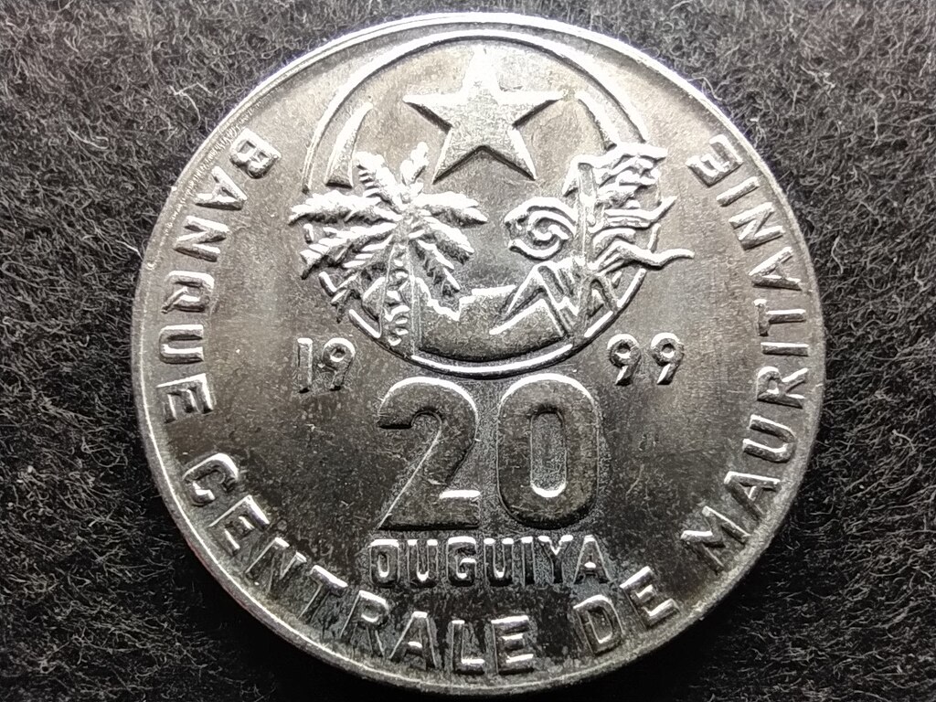 Maurit&aacute;nia Maurit&aacute;niai Iszl&aacute;m K&ouml;zt&aacute;rsas&aacute;g (1960-) 20 Ouguiya 
