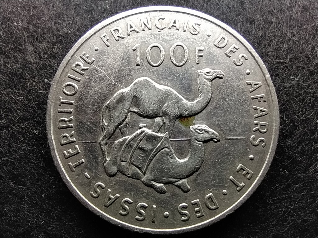 Dzsibuti Francia Tengerent&uacute;li Ter&uuml;let (1967-1977) 100 Frank 