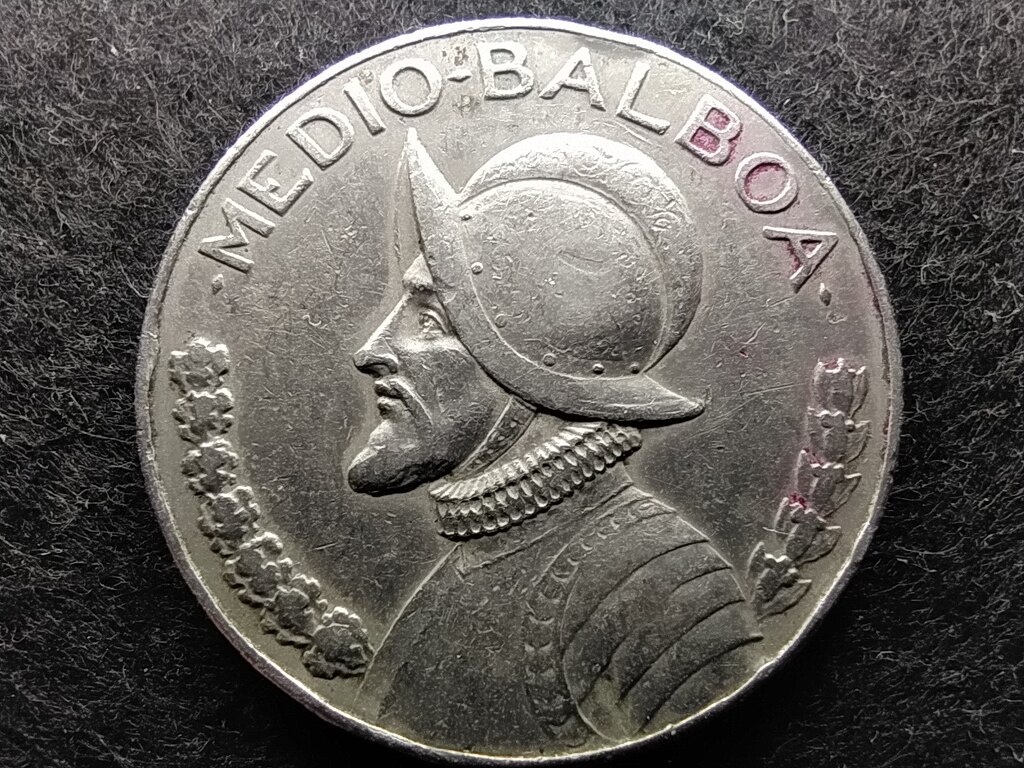 Panama K&ouml;zt&aacute;rsas&aacute;g (1903-) 1/2 Balboa 