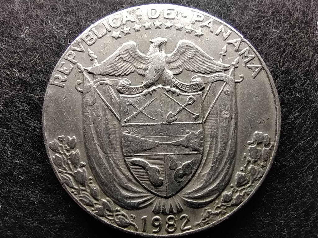 Panama K&ouml;zt&aacute;rsas&aacute;g (1903-) 1/2 Balboa 