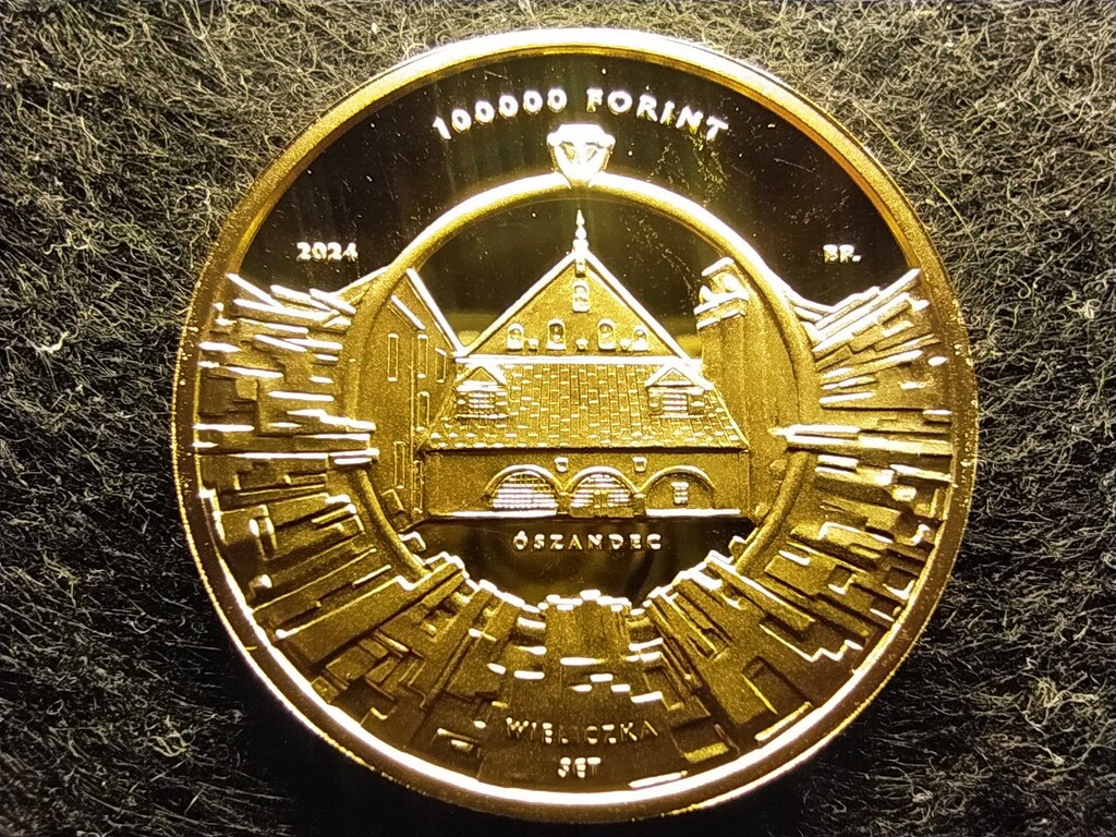 Magyarorsz&aacute;g &Aacute;rp&aacute;d-h&aacute;zi Szent Kinga .986 Arany 100000 Forint 6g