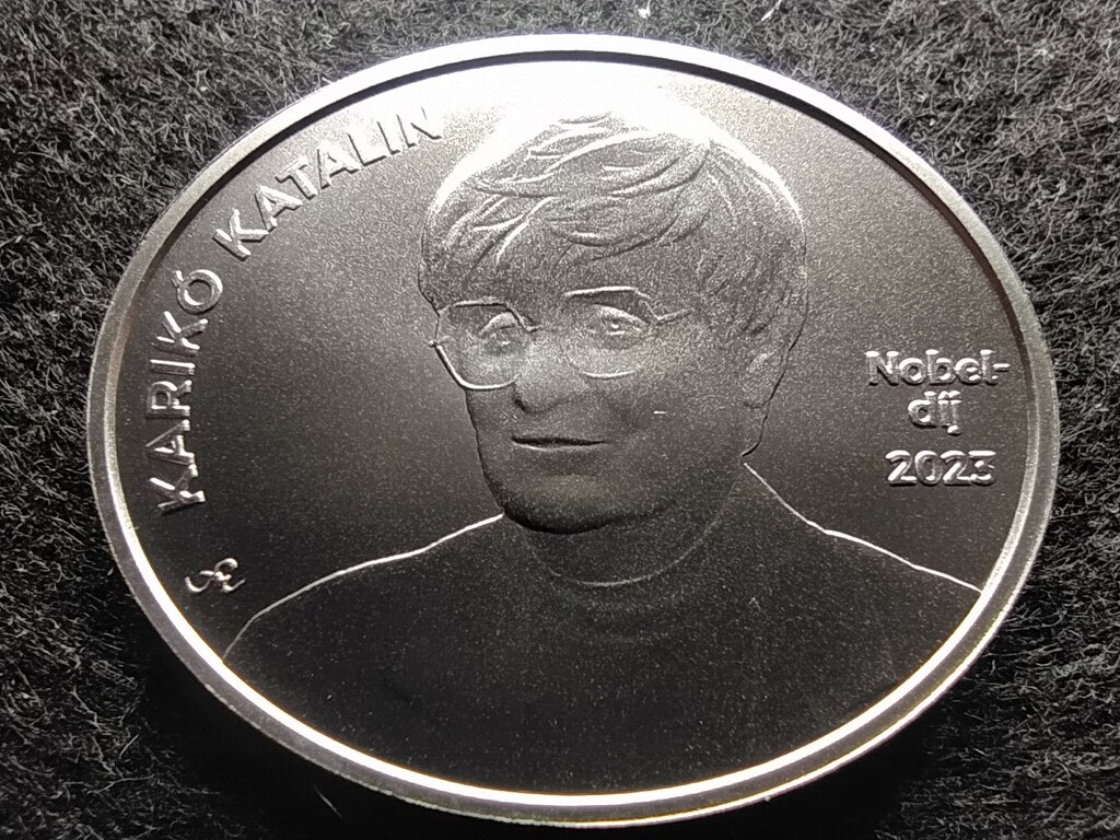 Magyarorsz&aacute;g Magyar Nobel-d&iacute;jasok Karik&oacute; Katalin 3000 Forint 