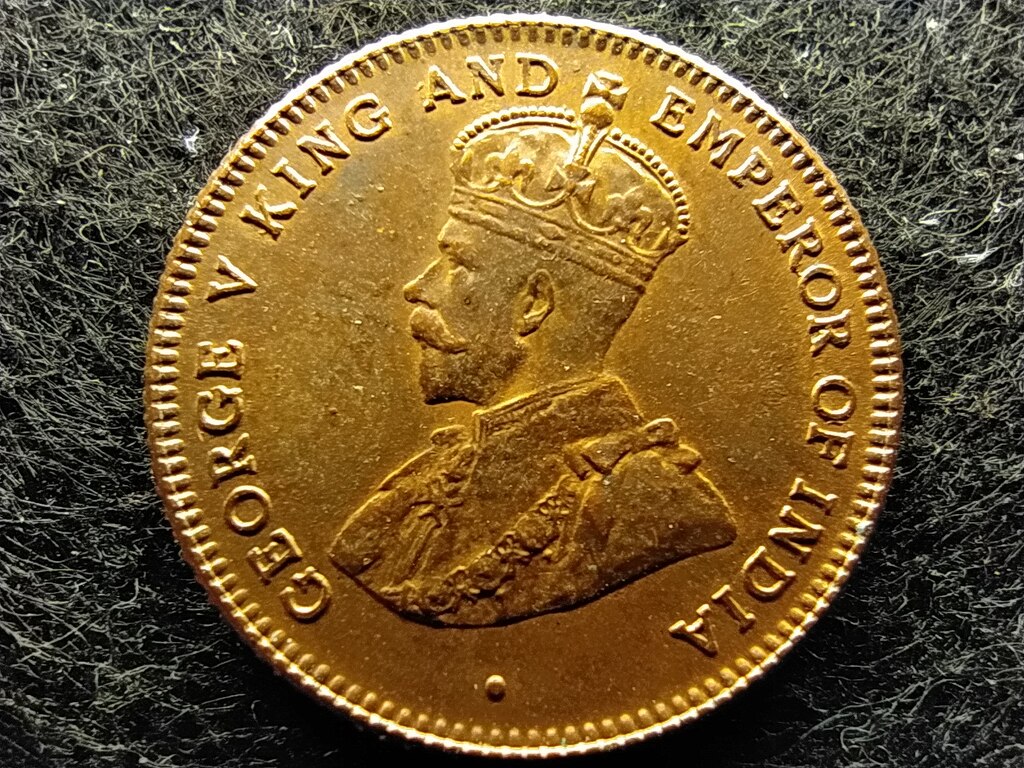Malajzia V. Gy&ouml;rgy (1910-1936) 1/4 Cent 