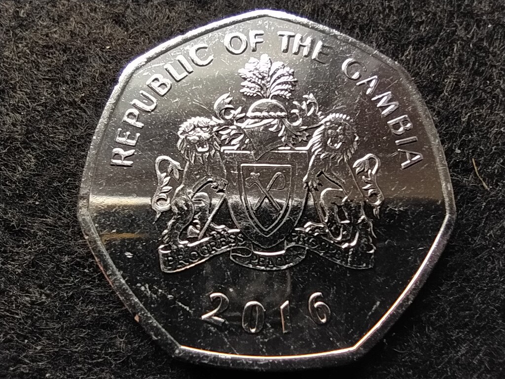 Gambia K&ouml;zt&aacute;rsas&aacute;g (1970-) 1 Dalasi 