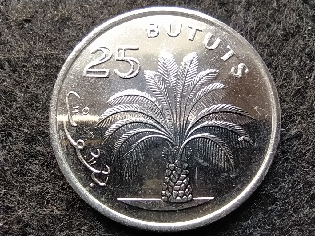 Gambia K&ouml;zt&aacute;rsas&aacute;g (1970-) 25 Butut 