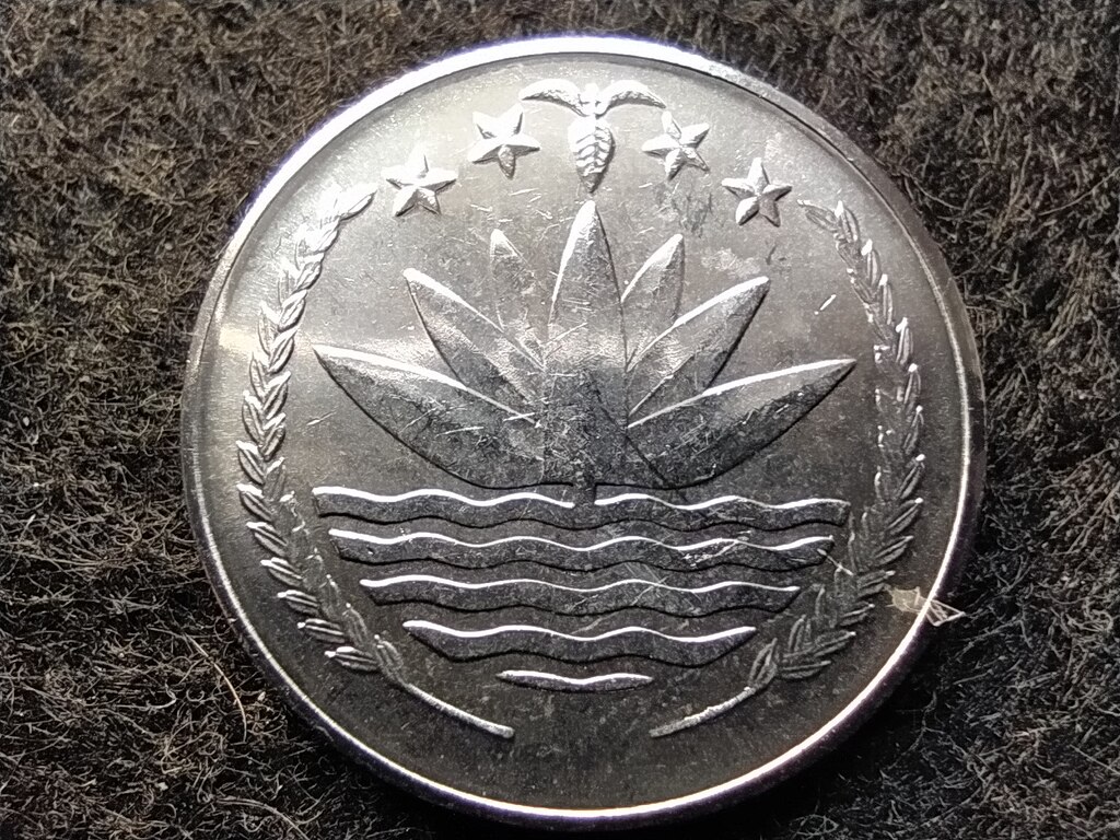Banglades N&eacute;pk&ouml;zt&aacute;rsas&aacute;g (1971-) 25 Poisa 
