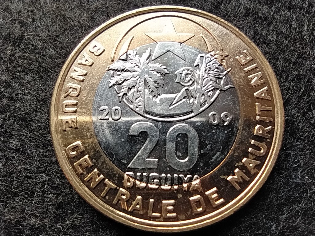 Maurit&aacute;nia Maurit&aacute;niai Iszl&aacute;m K&ouml;zt&aacute;rsas&aacute;g (1960-) 20 Ouguiya 