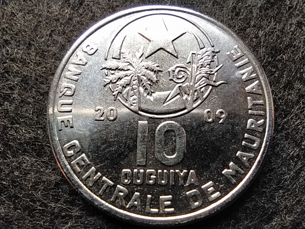 Maurit&aacute;nia Maurit&aacute;niai Iszl&aacute;m K&ouml;zt&aacute;rsas&aacute;g (1960-) 10 Ouguiya 
