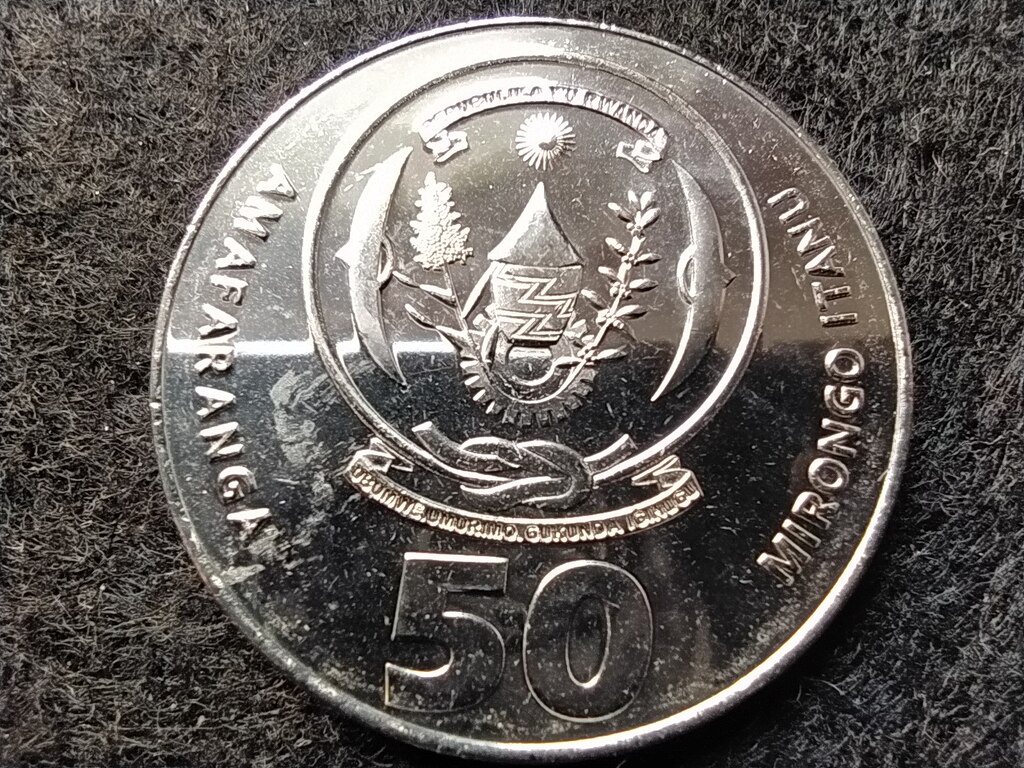 Ruanda K&ouml;zt&aacute;rsas&aacute;g (1964-) 50 Amafaranga 