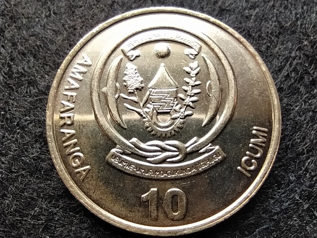 Ruanda K&ouml;zt&aacute;rsas&aacute;g (1964-) 10 Amafaranga 