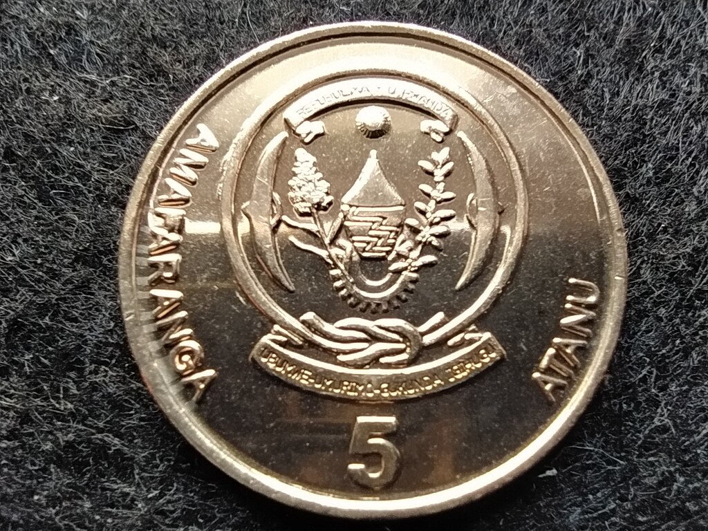 Ruanda K&ouml;zt&aacute;rsas&aacute;g (1964-) 5 Amafaranga 