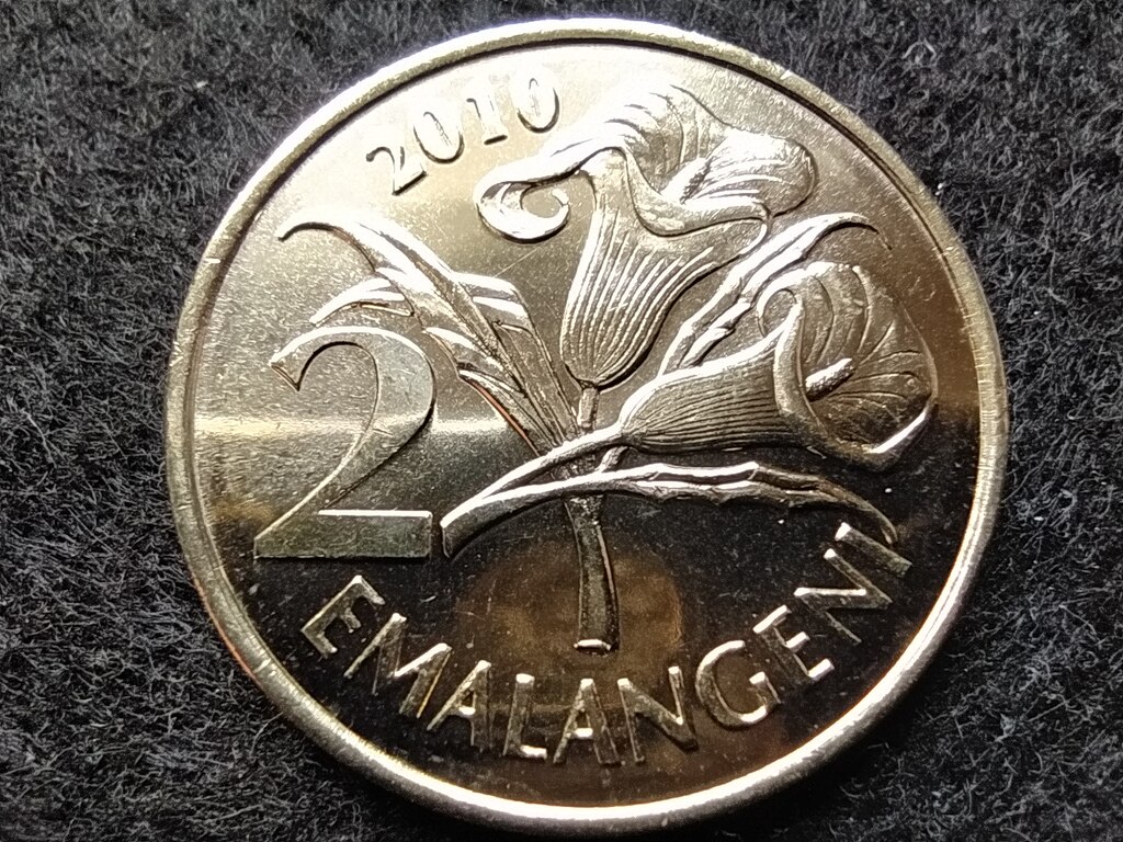 Szv&aacute;zif&ouml;ld III. Mswati (1986-) 2 emalangeni 
