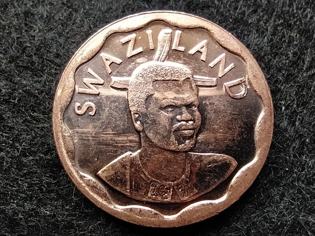 Szv&aacute;zif&ouml;ld III. Mswati (1986-) 5 Cent 