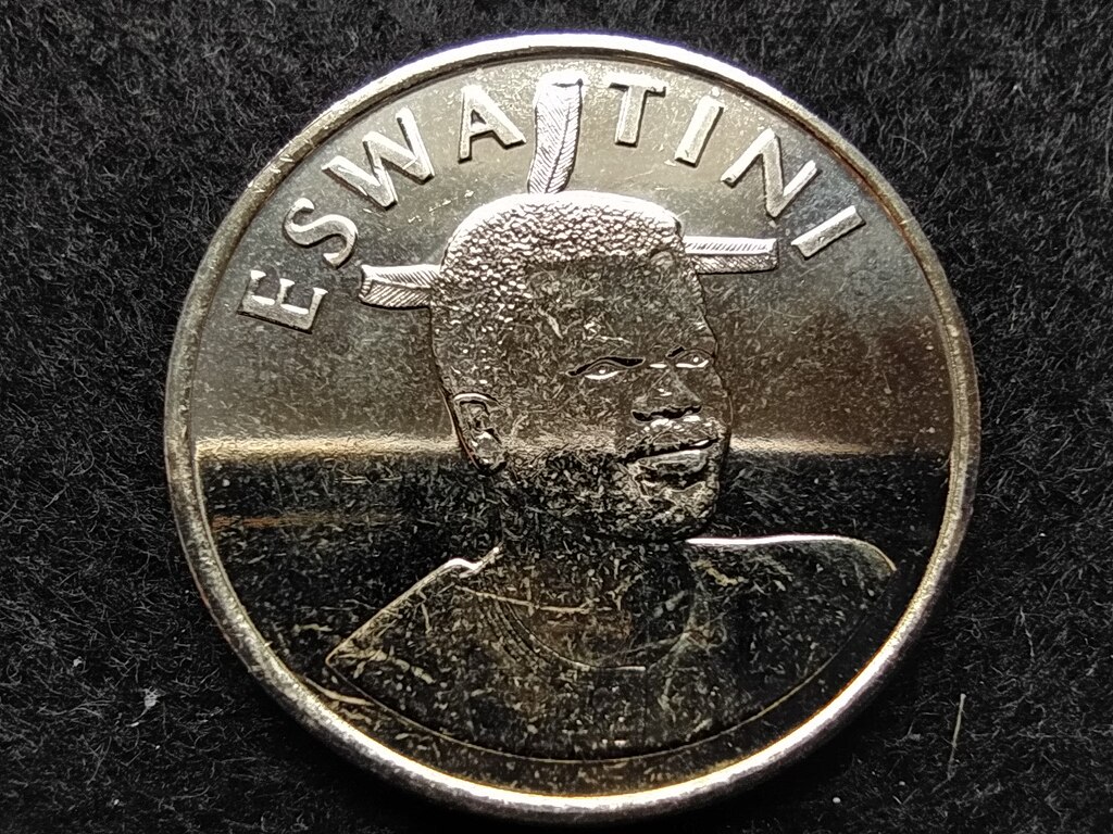 Szv&aacute;zif&ouml;ld III. Mswati (1986-) 5 emalangeni 