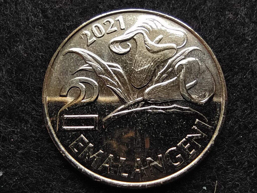 Szv&aacute;zif&ouml;ld III. Mswati (1986-) 2 emalangeni 