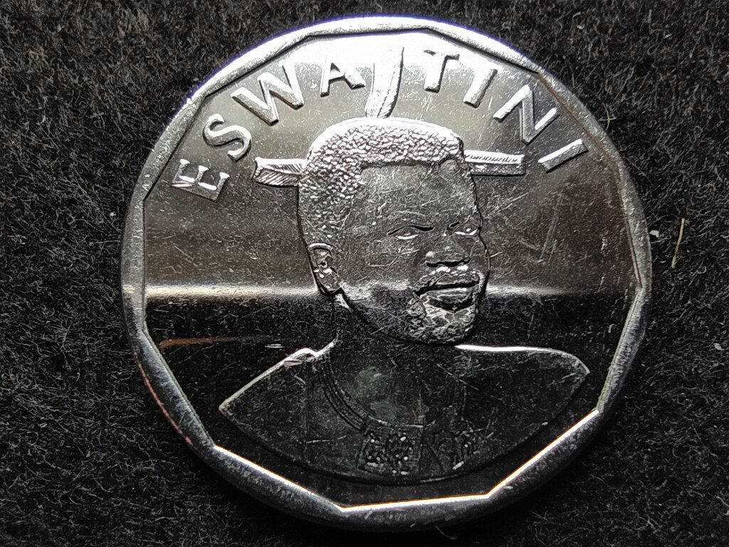 Szv&aacute;zif&ouml;ld III. Mswati (1986-) 50 Cent 