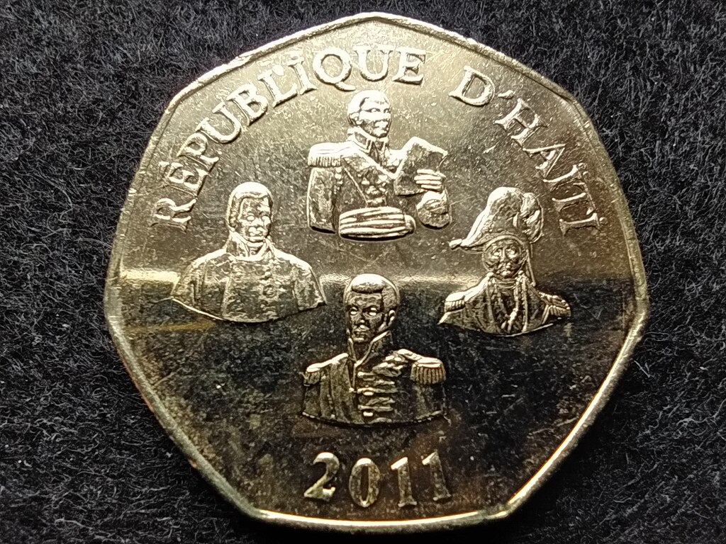 Haiti Harmadik K&ouml;zt&aacute;rsas&aacute;g (1986-) 5 Gourdes 
